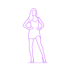 Pop Culture Fashion Models Alessandra Ambrosio Sticker Svg Vector, Free Vectors File